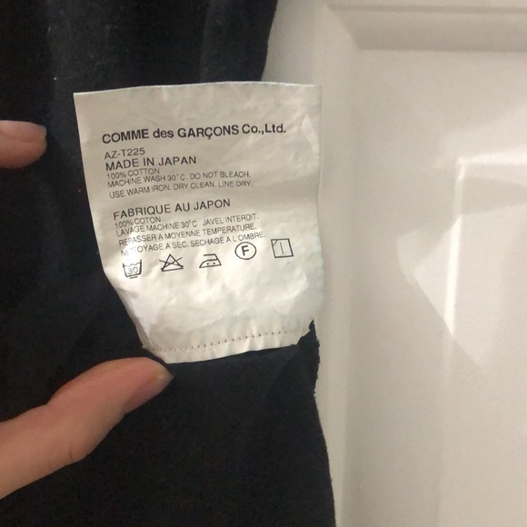 Womens Comme des Garcon t-shirt - Picture 3 of 4